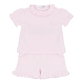 Blues Baby girls pink shorts set BB3054