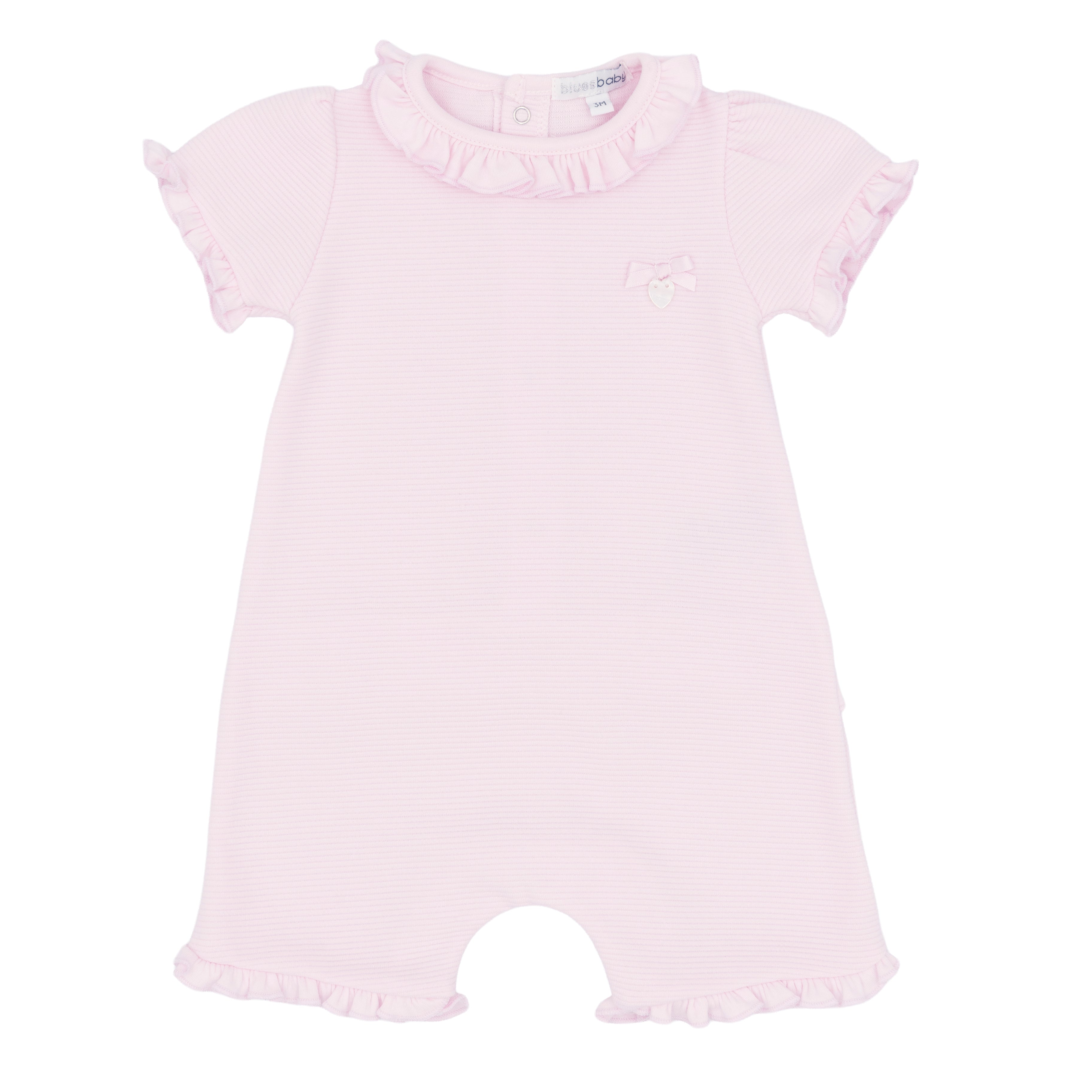 Blues Baby pink baby girls romper BB3055
