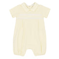 Blues Baby boys lemon smocked romper BB2261