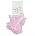 Little dreams baby girls knitted ankle socks