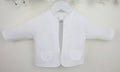 Pex white baby girls summer jacket