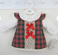 Pex baby girls tartan dress