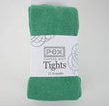 Pex baby girls green tights