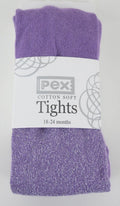 Pex purple baby girls tights