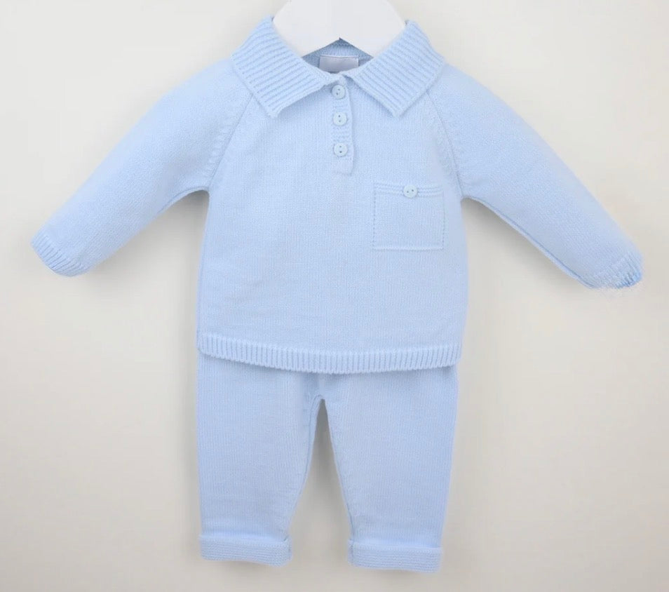 Pex baby boys knitted 2 piece set