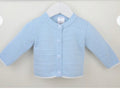 Pex baby boys blue cardigan