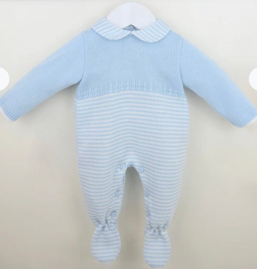 Pex baby boys knitted babygrow