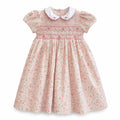 Sarah Louise floral smocked dress