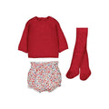 Pre order - Mayoral baby girls 3 piece shorts set 2.264