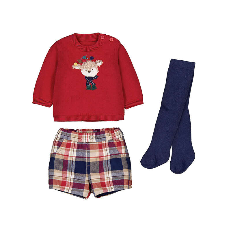 Pre order - baby boys 3 piece shorts set 2.265
