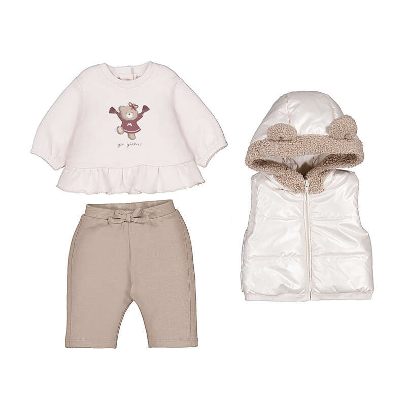 Pre order - Mayoral baby girls 3 piece set 2.686