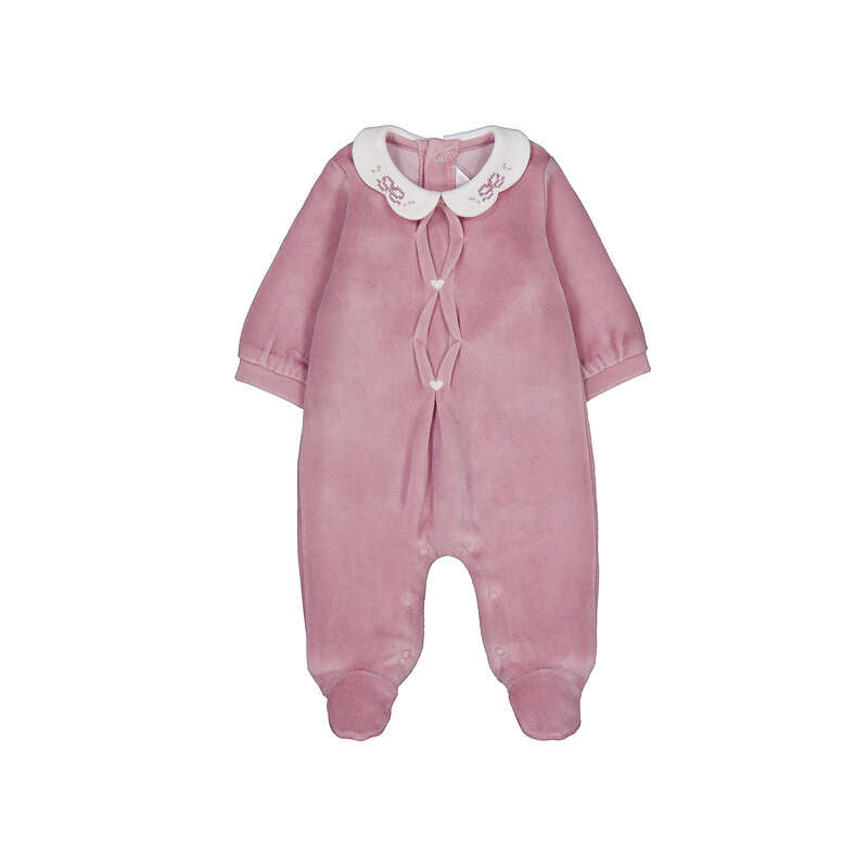 Pre order- Mayoral dusky pink babygrow 2.750