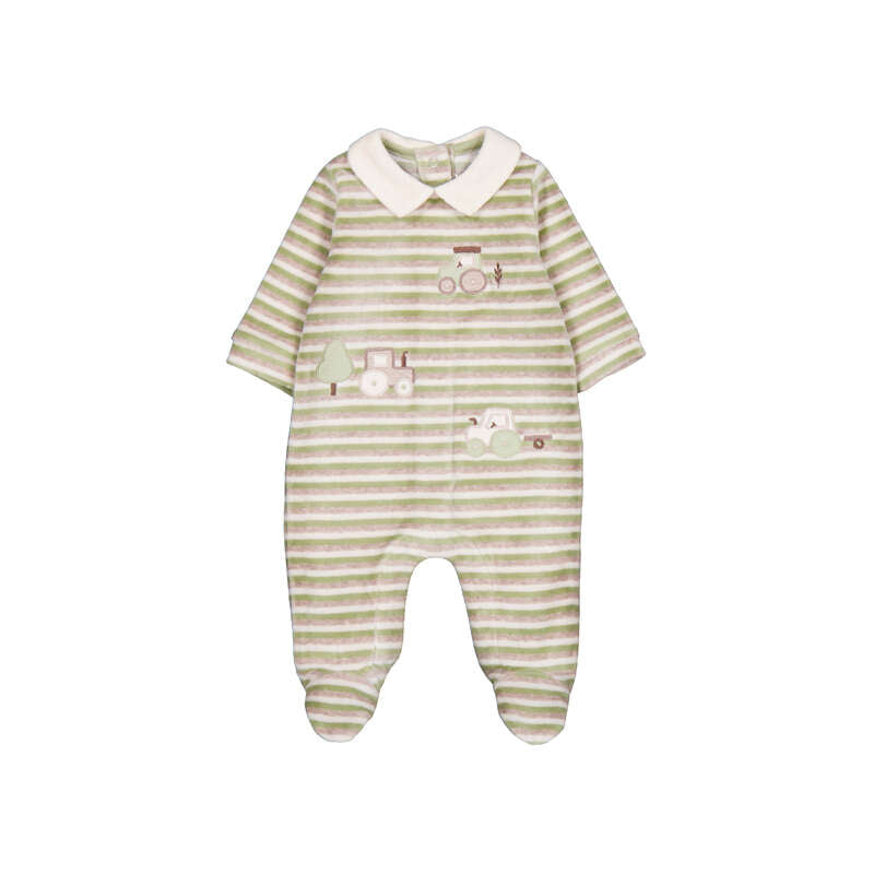 Pre order Mayoral baby boys tractor babygrow 2.766