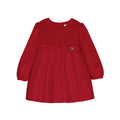 Preorder Mayoral Red girls velvet dress 2.902