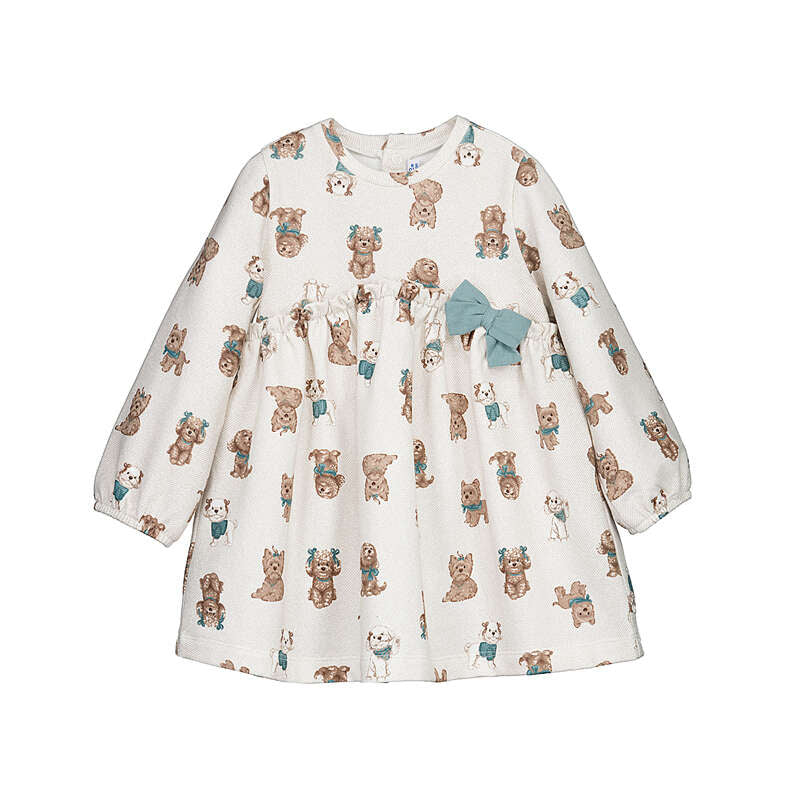 Pre order Mayoral girls puppy dress 2.938
