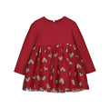 Pre order Mayoral red tulle heart dress 2.941