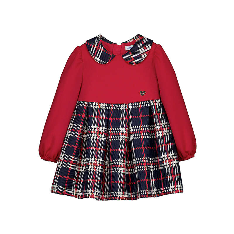Pre order Mayoral girls tartan dress 2.945