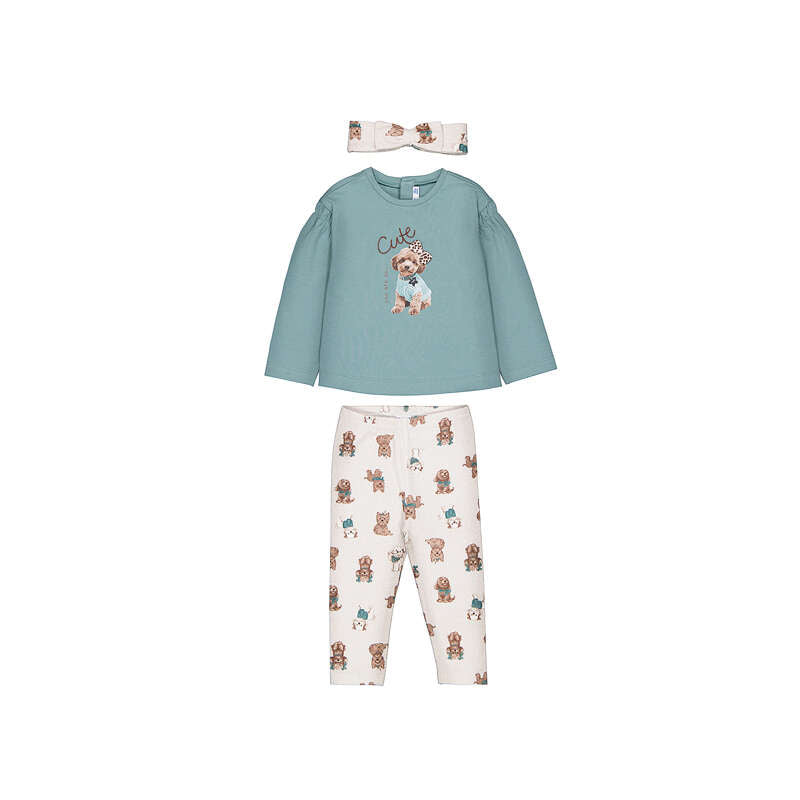Pre order Mayoral girls puppy legging set 2.780