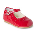 Sevva girls red Mary Jane shoes