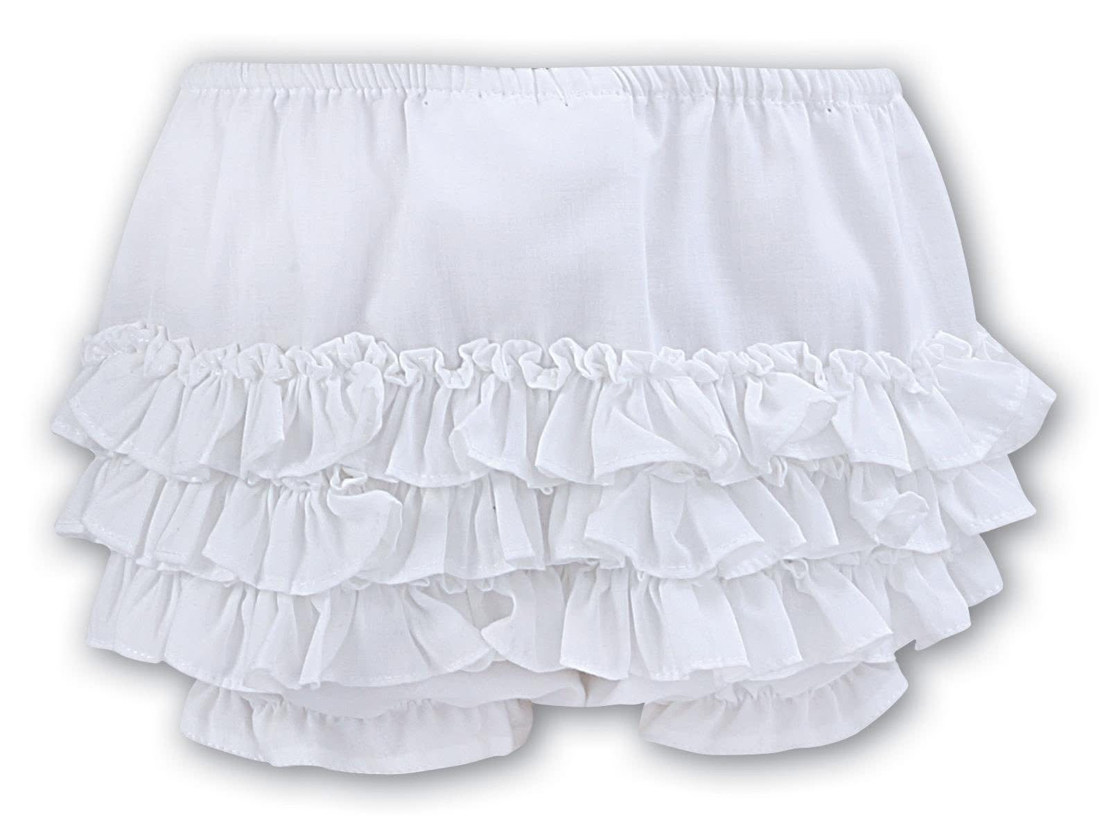 Sarah Louise baby girls frilly bloomers