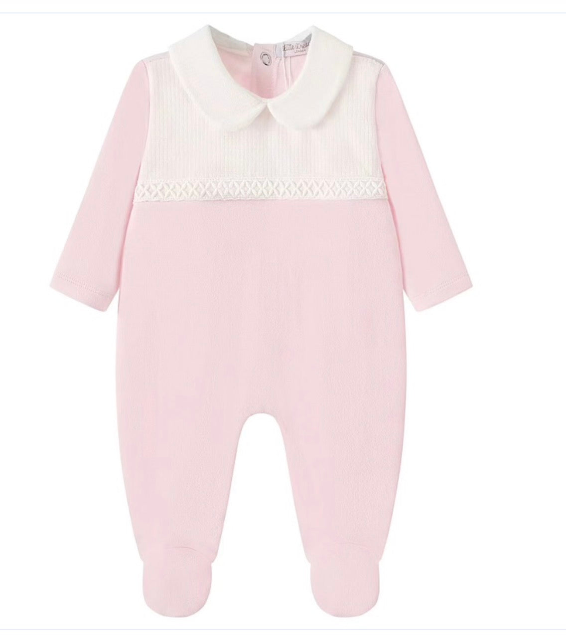 Little Dreams babygrows pink /blue /beige