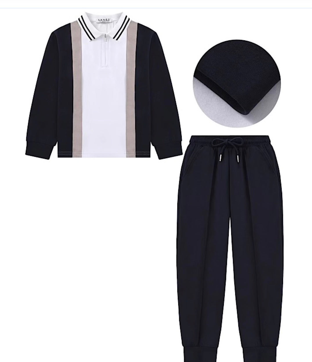 Samli older boys navy tracksuit
