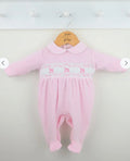 Pex baby girls rocking horse babygrow