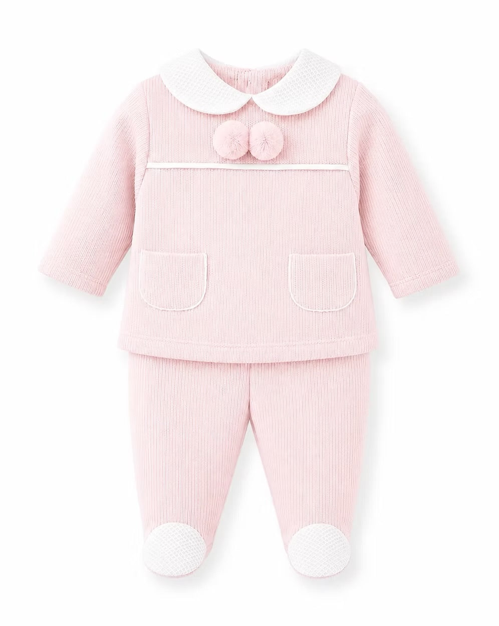 Kleo kids baby girls pink 2 piece set