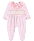 Little Dreams girls laced babygrow