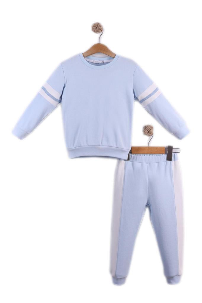 Visara baby boys striped tracksuit