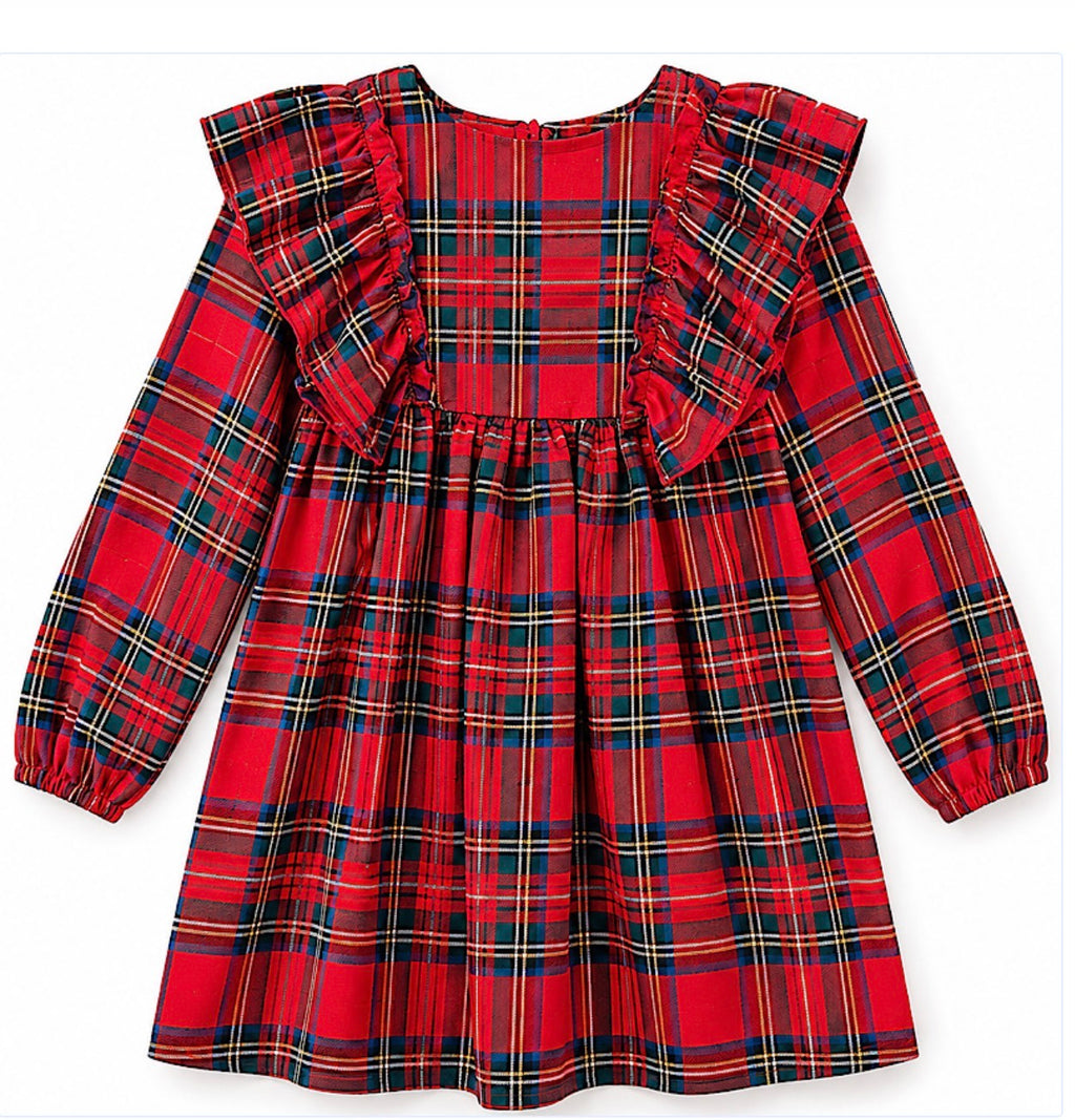 Kcl girls tartan dresses