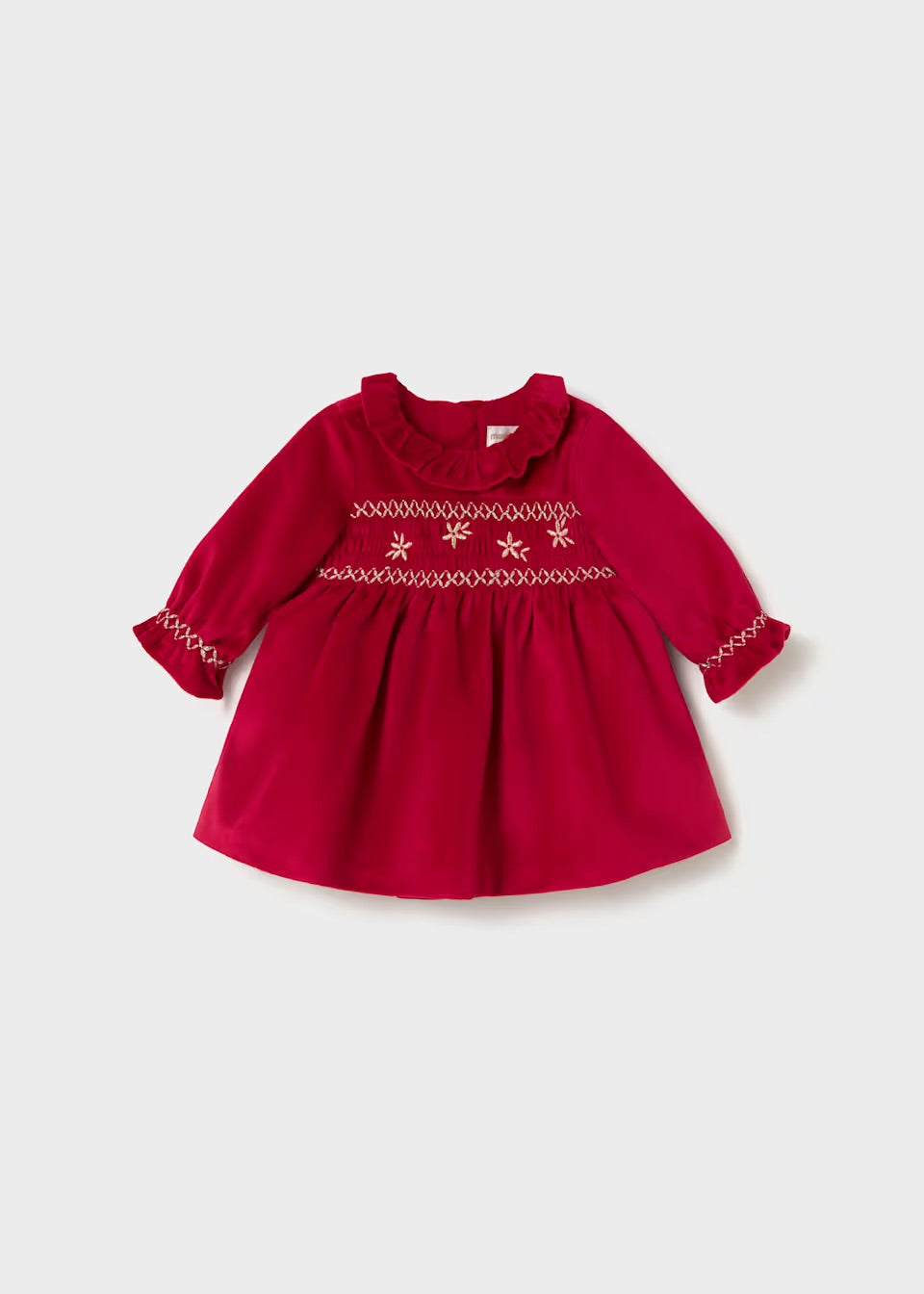 Mayoral baby girls velvet dress 2.807