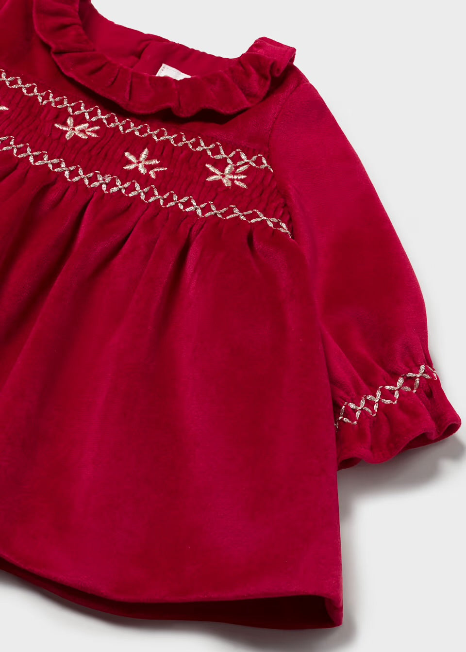 Mayoral baby girls velvet dress 2.807