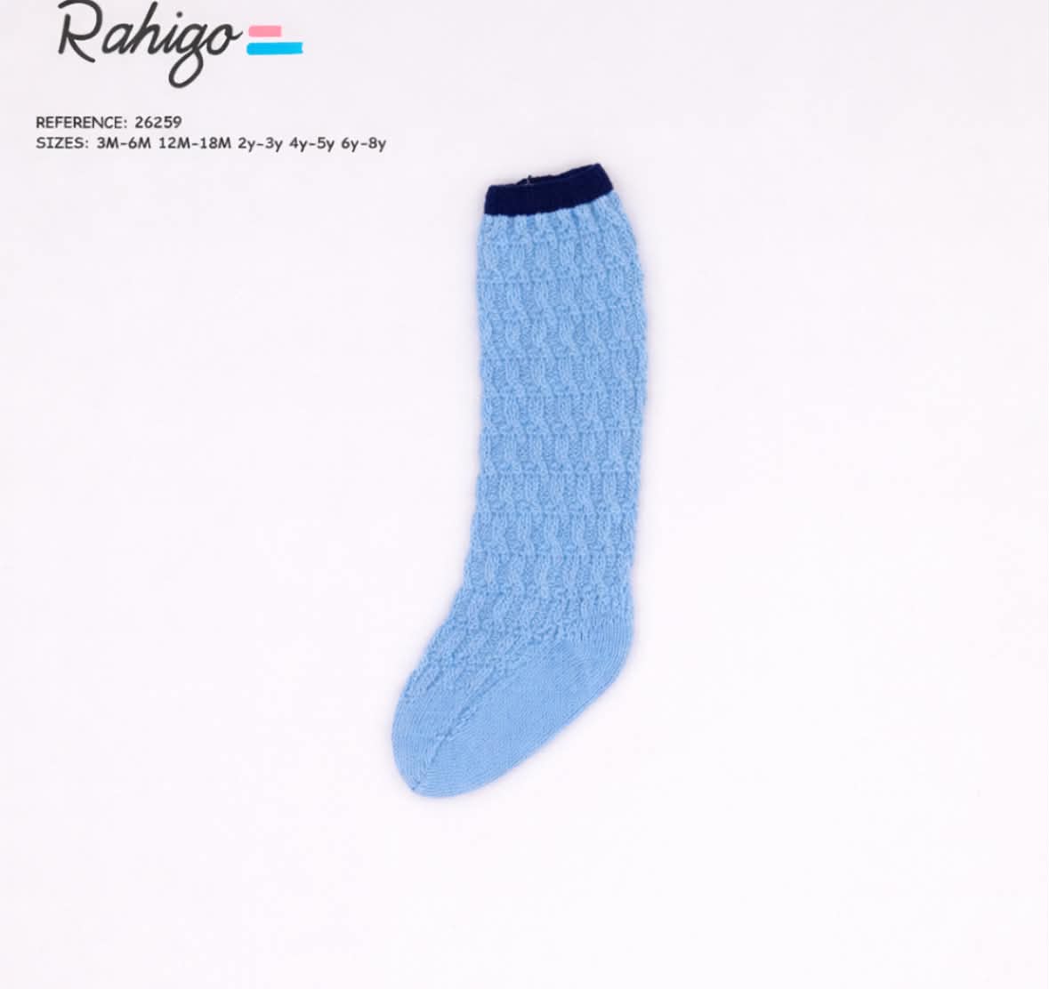 Pre order Rahigo boys blue socks