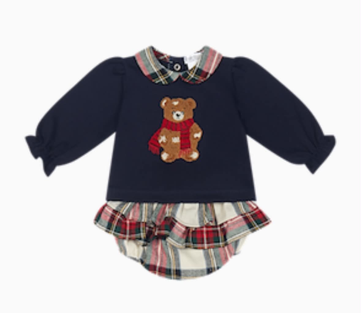 Deolinda baby girls Teddy jam pants set 26640