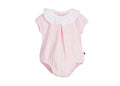 Calamaro girls pink romper -pre order 32539