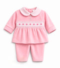 Kleo kids baby girls 2 piece pink heart set