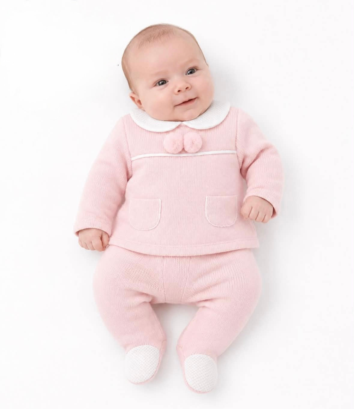 Kleo kids baby girls pink 2 piece set