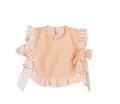 Calamaro orange girls 2 piece shorts set -pr order 11324