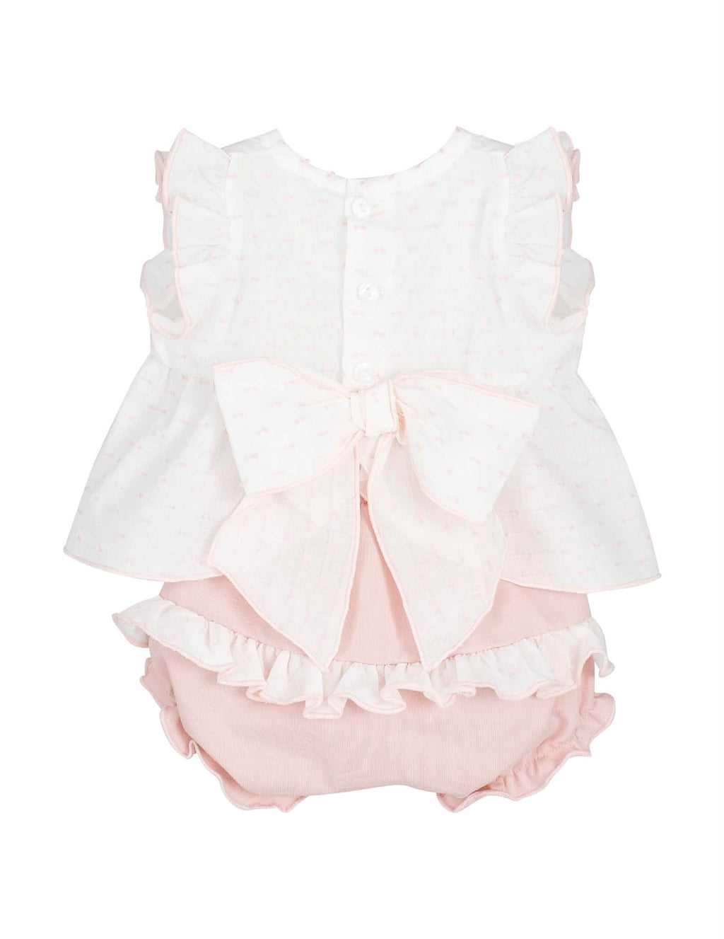 Calamaro baby girls 2 piece bow set -preorder 11277