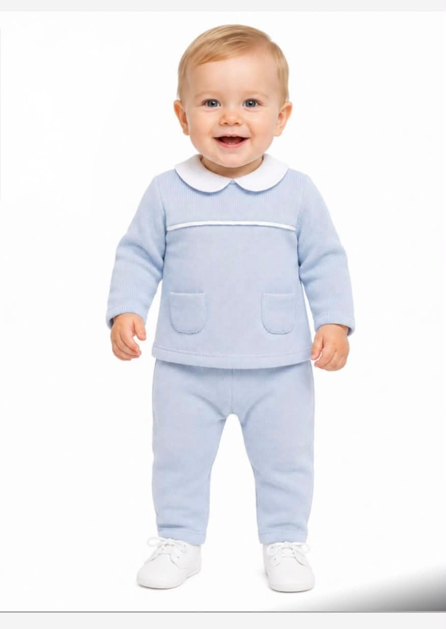 Klee kids boys 2 piece blue set