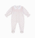 Deolinda baby girls smocked floral babygrow 26101